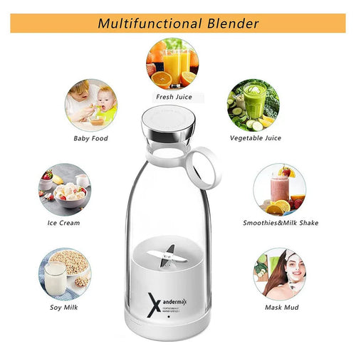 Mini Portable Blender Electric Juicer Fruit Mixer